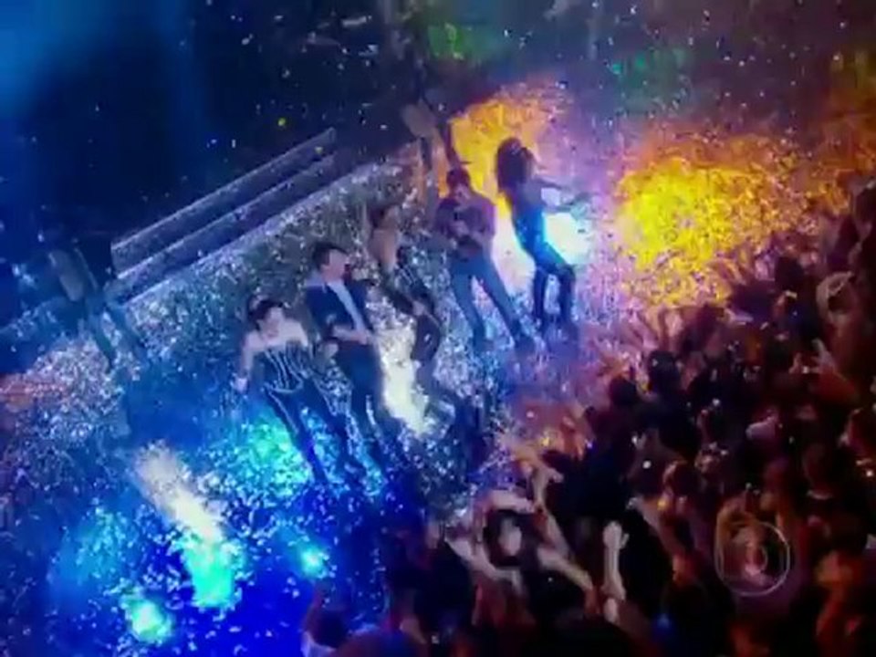 gravações do show das Empreguetes com a participação de João Neto e Frederico