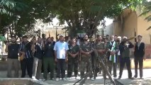 Syria فري برس  حمص الرستن  أنشقاق ضباط جماعي مع تشكيل كتيبة  8-8-2012