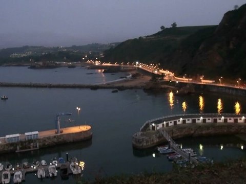 Anochecer en Candás, Carreño, Asturias. 9 Agosto 2012