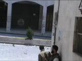 Syria فري برس  حلب اشتباكات بباب الحديد ... لواء لتوحيد 9-8-2012