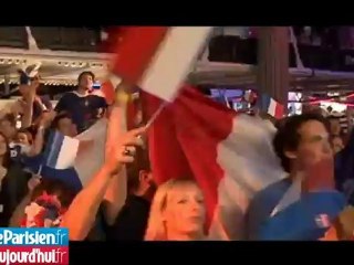 Скачать видео: JO - Basket: les supporteurs des Bleues chavirent