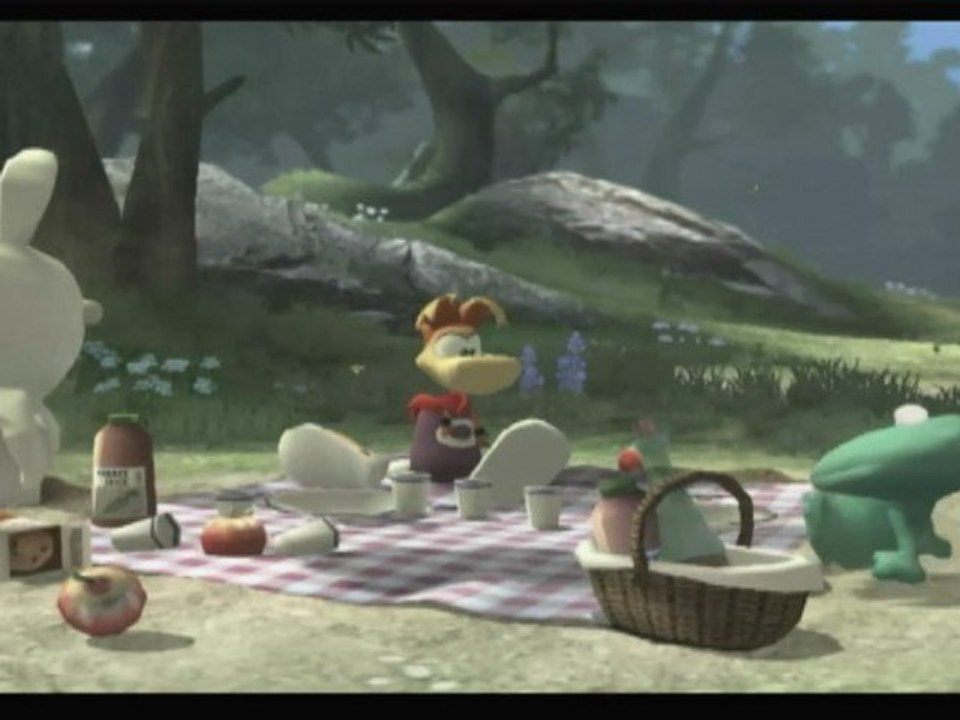 CGRundertow RAYMAN RAVING RABBIDS for Nintendo Wii Video Game Review