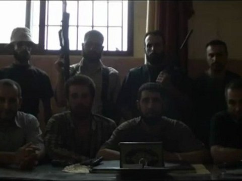 Syria فري برس حمص الرستن انشقاق جماعي لعناصر المخابرات العامة 9_8_2012