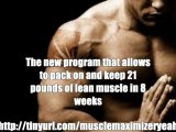 Fast Gain Muscle | The Muscle Maximizer