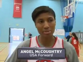 USA Women Prepare for Hoops Semifinal