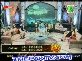 Rehmaty Aftar By TV ONE - 9th Augst 2012 - Part 8