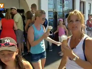 Saint Tropez attire les campeurs de la région