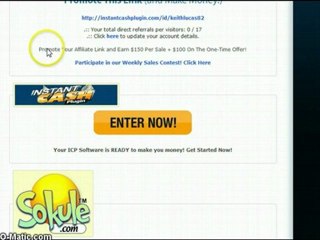 Instant Cash Plugin -Review- It Works!!