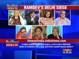 Newshour Debate: Can government ignore Ramdev (Part 3 of 3)