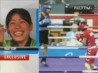 Mary Kom interview after loss!