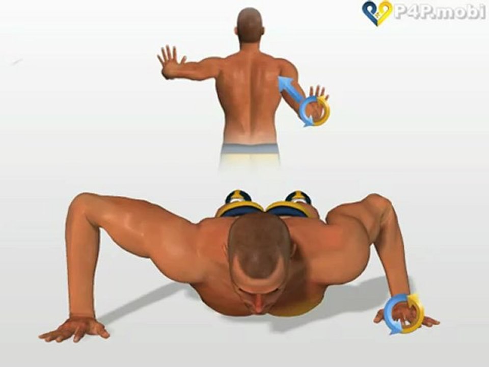 300 Spartan Workout Exercises - Spartans Push Up Exercise