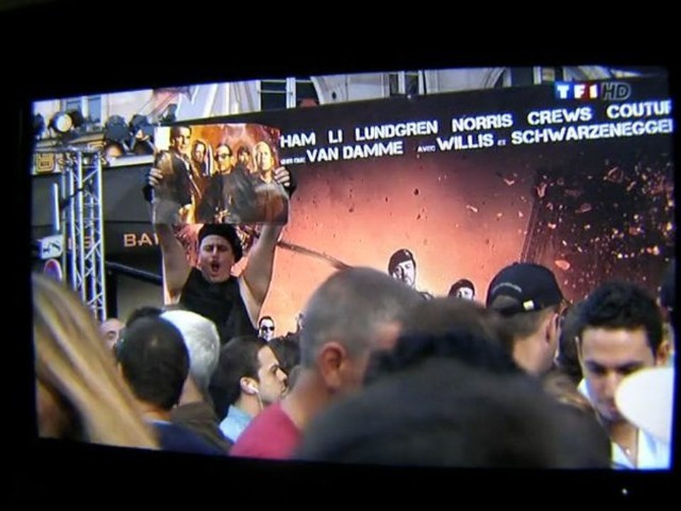 Avant-première Expendables au Grand Rex sur TF1