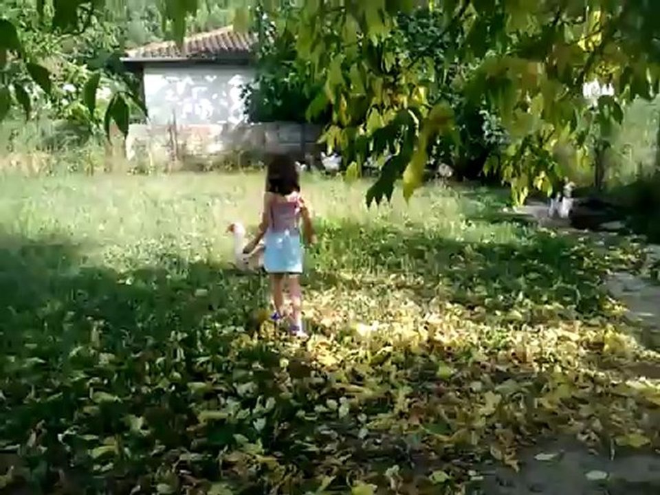 océane et le canard