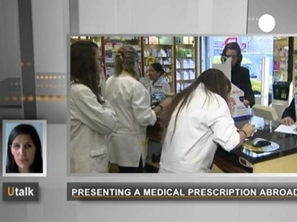 Presenting a medical prescription abroad