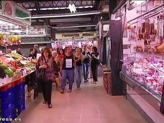 Manifestación de funcionarios en Barcelona