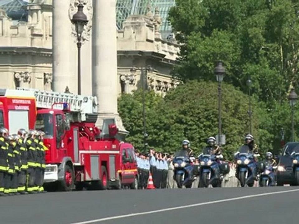 Hommage aux Invalides au 88e soldat français tué en Afghanistan