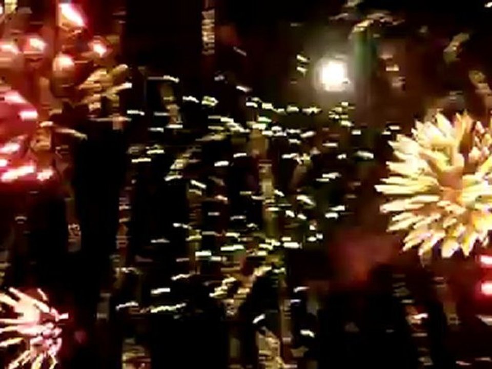 spectacle pyrotechnique aout 2011  fin !