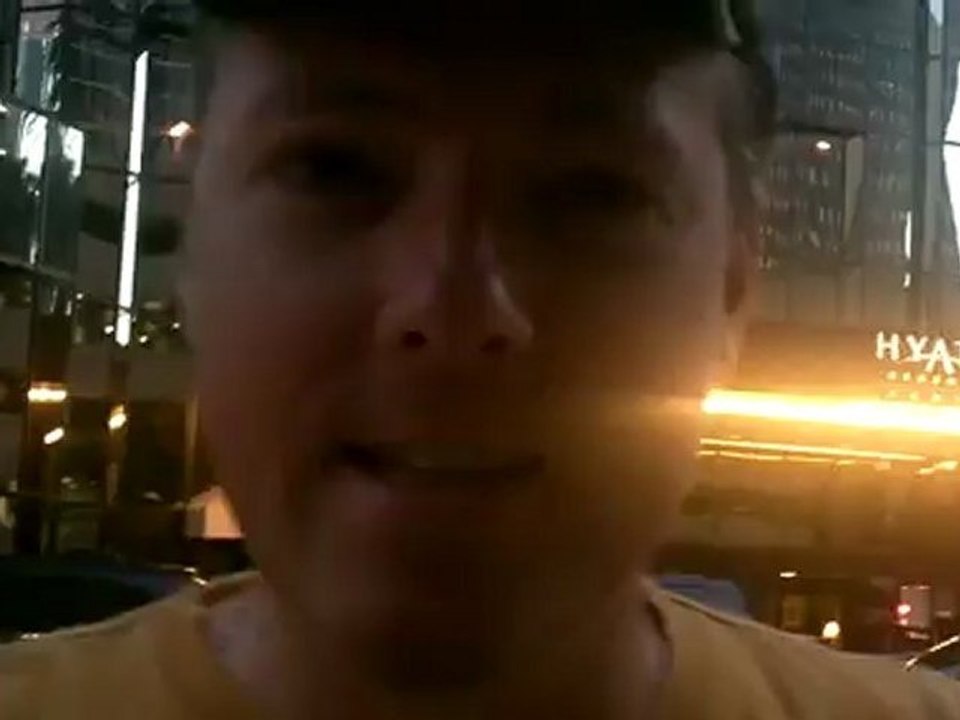 Paying The Meter - The parking meters in Tampa accept credit cards. Money.