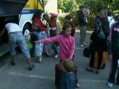 Власти Франции опять выгоняют цыган