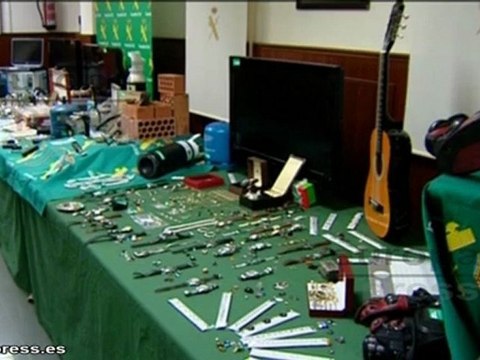 Desmantelan red que robaba en viviendas de la sierra