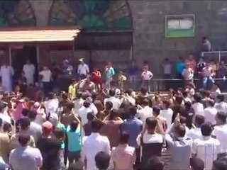 Syria فري برس  درعا ابطع  سند حوران - جمعة سلحونا بمضادات الطيران 10-8-2012 ج1