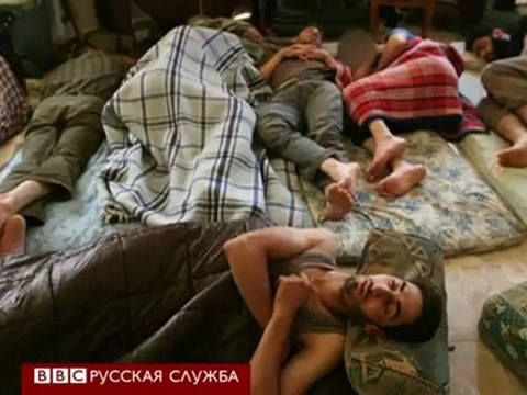 Репортер Би-би-си с боевиками в Дамаске