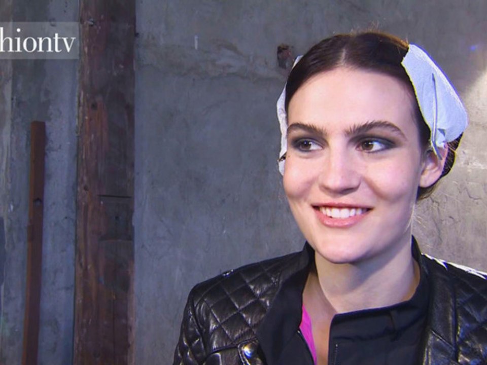 Maria Bradley - Model Talk at Fall 2012 FW | FashionTV