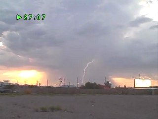 August 6, 2012 Lightning Storm West of Tucson