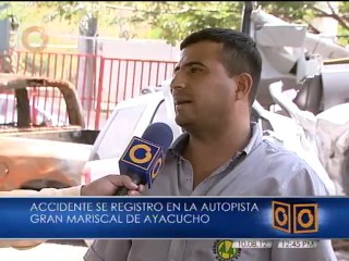 Daniel Ángel: "Frené, hice cambio de luces, paré el carro, me agarré del volante y esperé el impacto"