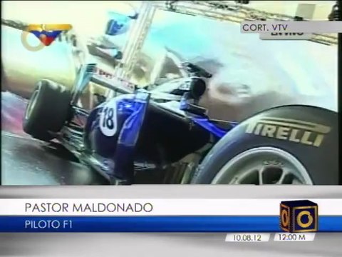 Pastor Maldonado correrá este domingo en el Paseo Los Próceres de Caracas