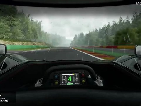 Project CARS Build 277 - Rain Effects (Work in Progress)