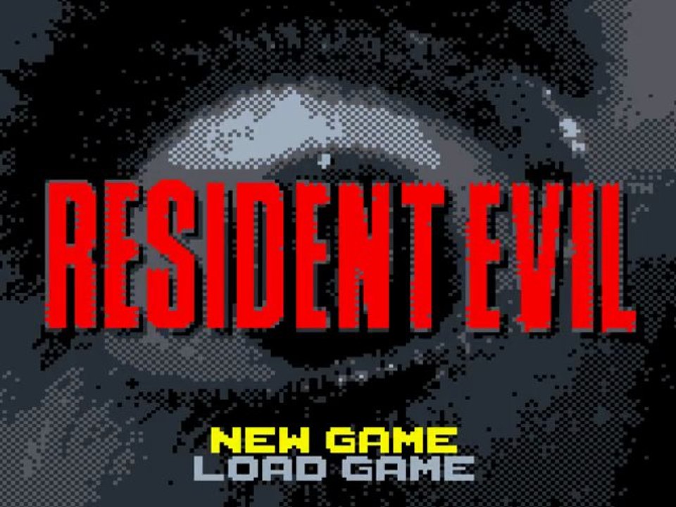 Resident Evil 1 GBC walkthrough 1 - Resident﻿ Pixel