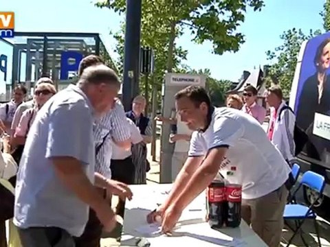 Présidence UMP : Kosciusko-Morizet en tournée à bord d'une NKM mobile