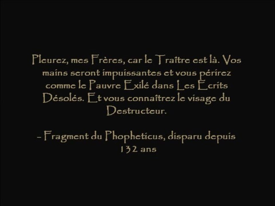 introduction de dark project (thief 3) deadly shadow.
