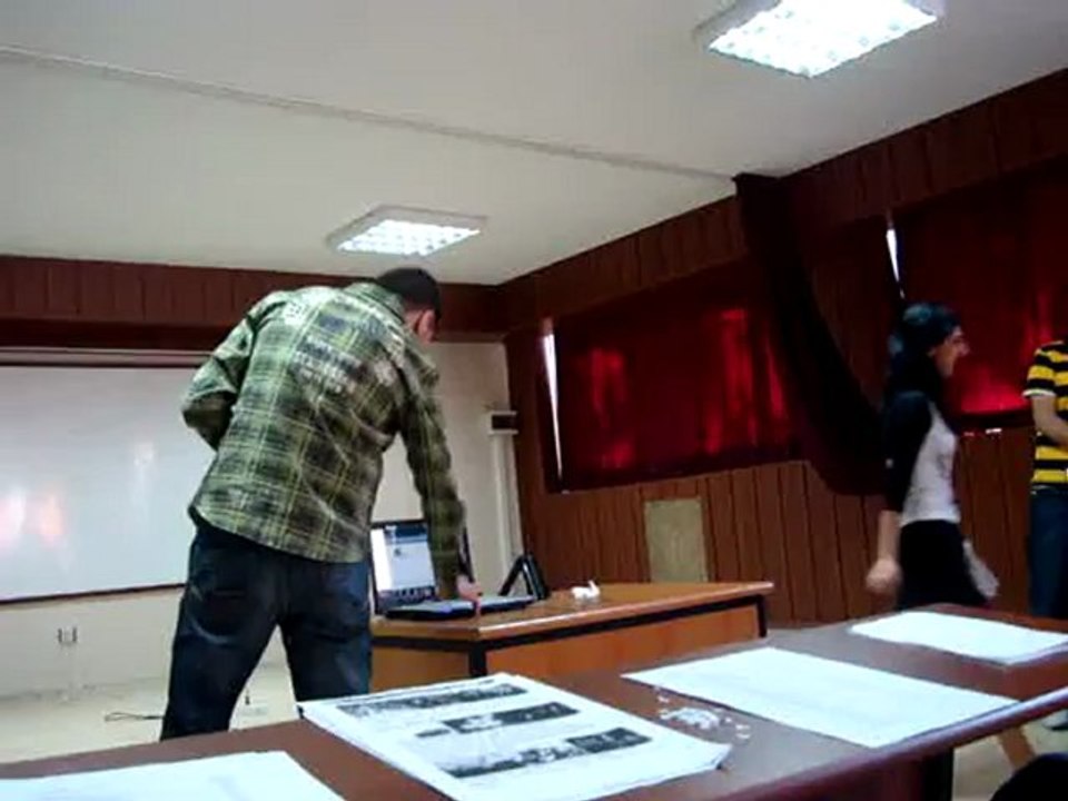 Dokuzeylül Üniversitesi Öğrencileri Sunum - Gökhan Cüneyt ismail ve Pınar