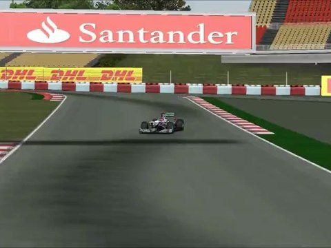 Rfactor - Michael Schumacher - GP Espanha - F1 2010