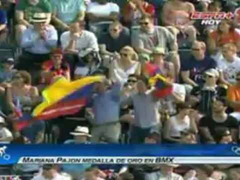 MARIANA PAJON ORO BMX LONDRES 2012 COLOMBIA