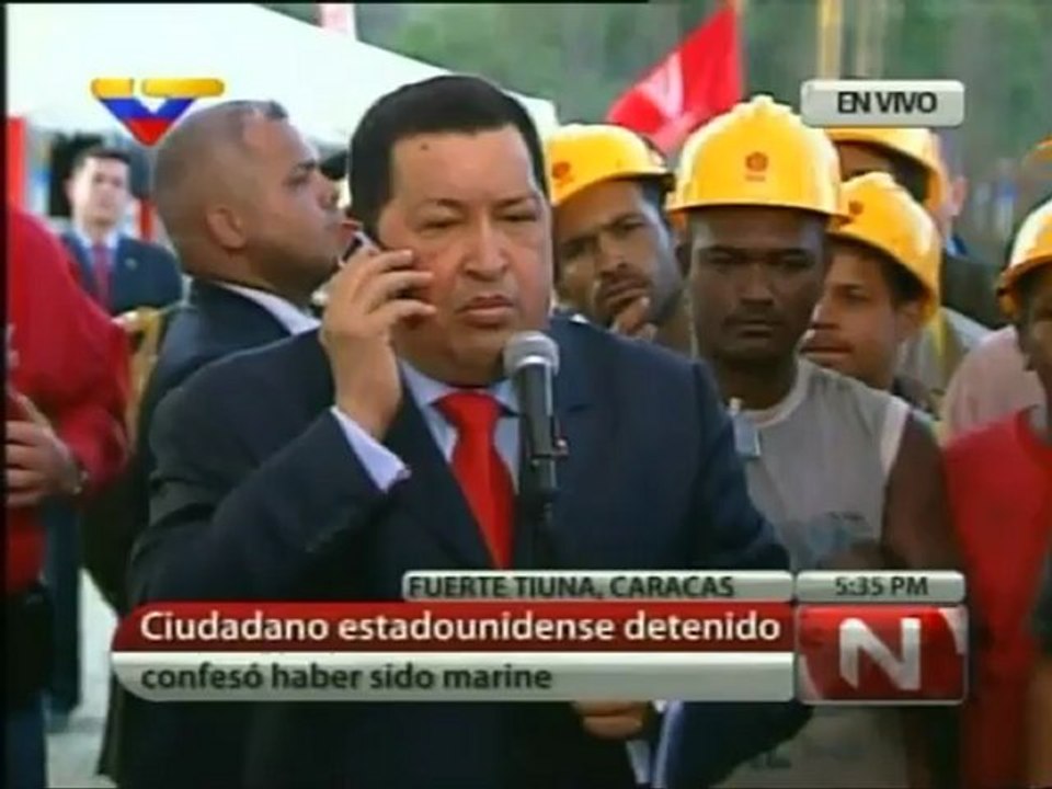 Presidente Chávez: Lo del mercenario es cierto, no inventamos nada