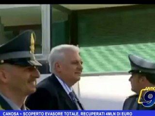 Canosa | Scoperto evasore totale, recuperati 4mln di euro