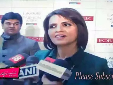 Fashion Designer Neeta Lulla At LFW 2012