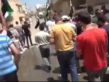 Syria فري برس درعا درعا البلد_ جمعة سلحونا بمضادات طيران 10-8-2012