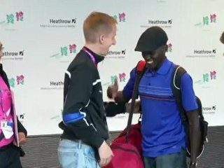 Refugee marathon runner competes as independent Olympian