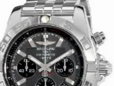 Breitling Men's AB011011/F546 Chronomat B01 Grey Chronograph Dial Watch For Sale
