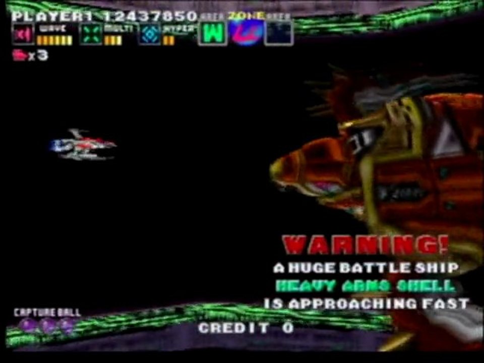 G-Darius 1 Life (Zones AEJOW)