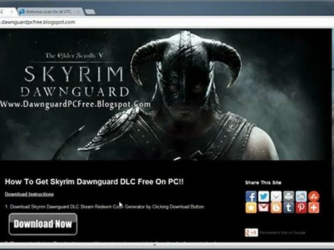 Get Free Skyrim Dawnguard Expansion Pack DLC on PC