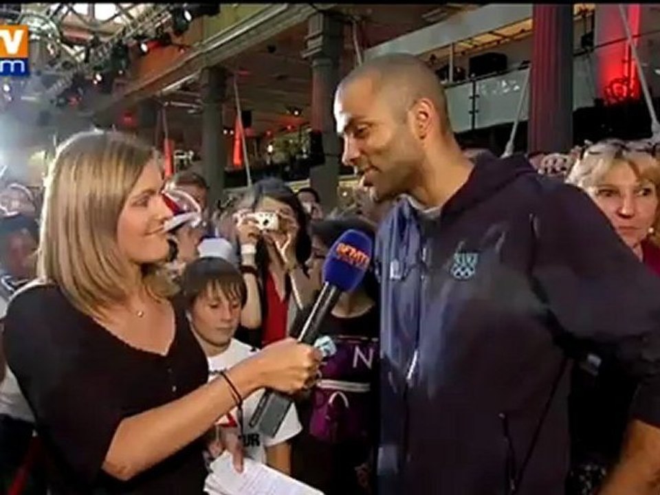 Tony Parker sur BFMTV : "je suis fier de soutenir les Bleues"