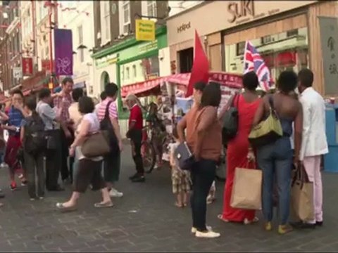 De la Chine jusqu'à Londres... en pousse-pousse