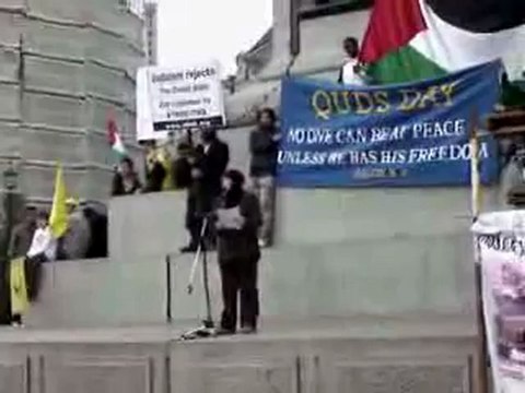 Yvone Riddly - Al Quds Rally 2007 in London