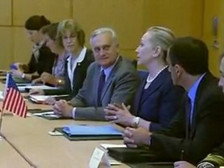 Clinton in Turkey to plan post-Assad Syria