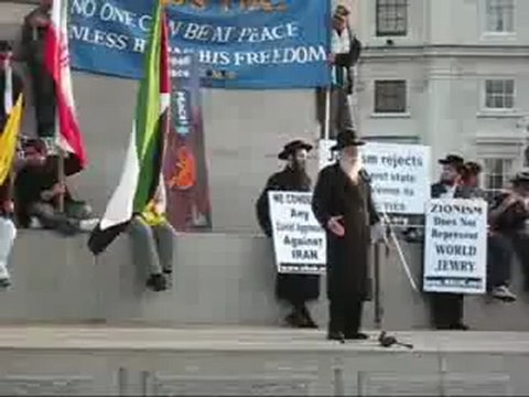 Rabbi Addresses the Al Quds Rally in London 28 Sep 2008